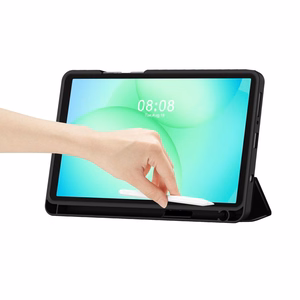 TechProtect SmartCase Pen maciņš Samsung Galaxy Tab A9 / A11 8.7 melns