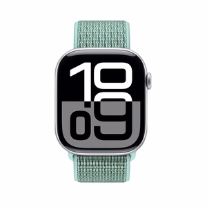 Crong Nylon Apple Watch sporta siksniņa, 38/40/41/42 mm, Atlantic Green