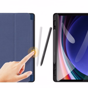 Telefona maciņš Dux Ducis Domo priekš Samsung X700 / X706 (Tab S8) / T870 / T875 / T876 (Tab S7) zils