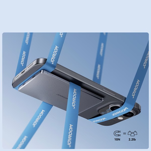 Portatīvais lādētājs Joyroom JR-PBM08 5000mAh 20W īpaši plāns ar indukcijas uzlādi - pelēka