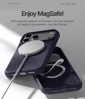 Korpuss Mercury Pure Magsafe Silicon Case Apple iPhone 17 Pro Max tumši zils