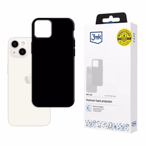 Apple iPhone 15 Plus - 3mk Matēts apvalks melns
