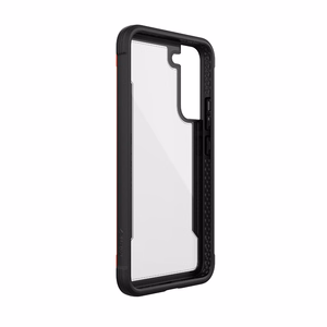 X-Doria Raptic Shield Pro vāciņš ierīcei Samsung Galaxy S22+ 5G, ar pretmikrobu aizsardzību, sarkans