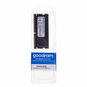 Goodram GR2666D464L19S/8G atmiņas modulis 8 GB DDR4 2666 MHz