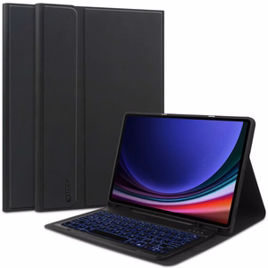 Tech-Protect SC Pen + Keyboard чехол с клавиатурой для Samsung Galaxy Tab S9 FE+ 12.4" X610 / X616B - чёрный