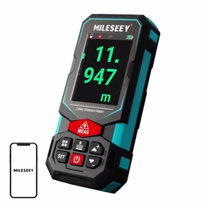 Mileseey S7 100m lāzera tālmērs ar displeju