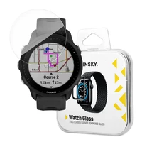 Wozinsky Full Glue Tempered Glass rūdītais stikls Garmin Forerunner 955 9H pilnekrāna ar melnu rāmi