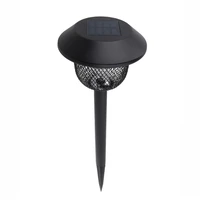 Forever Light Solar LED Lamp Steel Post SUNARI FLS-30 black