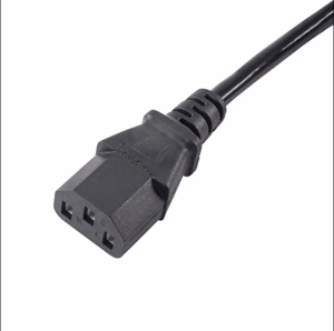Akyga AK-PC-05 melns 5 m CEE7/7 IEC C13