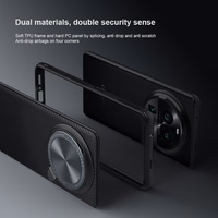 Nillkin CamShield Prop aizsargapvalks viedtālrunim Oppo Find X6 Pro melns