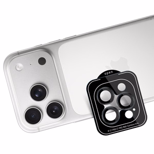 3mk Lens Protection Pro Camera Lens Glass for Apple iPhone 17 Pro /17 Pro Max - Black