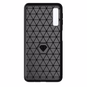 CARBON Viedtālruņa apvalks SAMSUNG A7 2018 ( A750 ) - melns