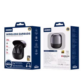 JELLICO bezvadu austiņas TWS29 Melns