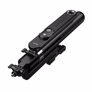 Selfija nūja-statīvs Hoco tripod ar bezvadu pulti rotējošs 360 grādu ar automātisku sejas izsekošanu K32 melns