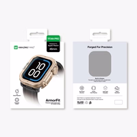 AmazingThing Titan Pro Metal Maciņš Apple Watch 11 46mm Aluminum - Zelta