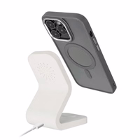 COLOR EDGE MAG COVER magnētiskais viedtālruņa apvalks, savietojams ar MagSafe, paredzēts IPHONE 16e (SE 4 2025), titāna pelēks