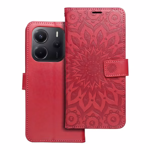 MEZZO grāmatas apvalks XIAOMI Redmi Note 14 5G mandala violeta