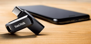 SanDisk zibatmiņa 32GB USB-C Ultra Dual Drive Go 150 MB/s