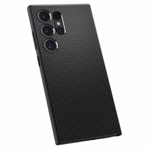 Spigen Liquid Air viedtālruņa apvalks Samsung Galaxy S24 Ultra - matēts melns