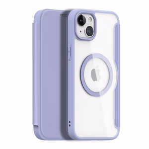 Dux Ducis Skin X Pro Magnētiskais Atveramais MagSafe apvalks iPhone 15 Plus - violets