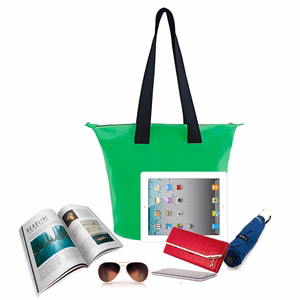 11L PVC ūdensnecaurlaidīgs maiss - zaļš