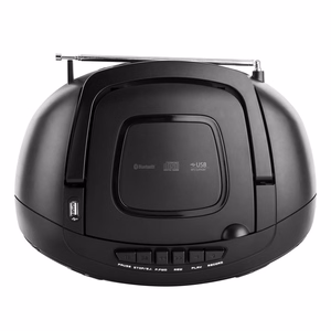 JVC RC-E451B pārnēsājams CD atskaņotājs, melns