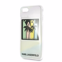 Karl Lagerfeld California Dreams viedtālruņa apvalks iPhone 7 / 8 / SE 2020 / SE 2022 - daudzkrāsains