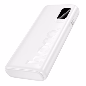 Hoco J158 Pro ārējais akumulators, 10000 mAh, QC, PD, 2 A, 22,5 W, balts