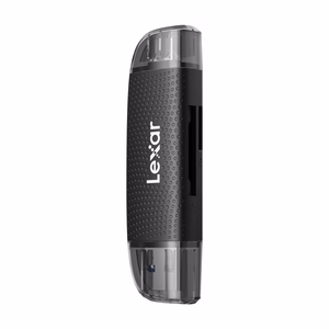 Lexar LRW310X Dual USB-A/C micro SD, SD USB 3.1 atmiņas karšu lasītājs