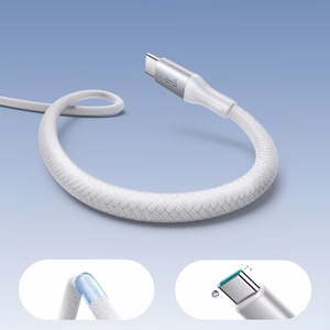 Joyroom S-A28 Flash sērijas 3A USB-A - USB-C kabelis 2m - balts