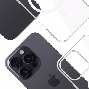 3mk Caurspīdīgs Magnētiskais apvalks Apple iPhone 16 Pro - caurspīdīgs
