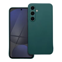 Matēts viedtālruņa apvalks SAMSUNG S24 FE tumši zaļš