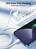 Kabelis USB-C do Lightning Joyroom S-A45 Ben 30W 1m (balts)