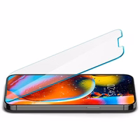 Spigen Glas.tR EZ Fit rūdīts stikls iPhone 13 / 13 Pro / 14 / 16e – 2 gab.
