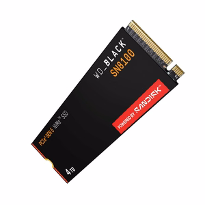 Western Digital Black SN8100 4 TB M.2 PCI Express 5.0 NVMe TLC 3D NAND