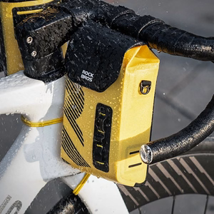 Rockbros AS-160 ūdensizturīga velosipēda stūres soma 1.3L - dzeltena