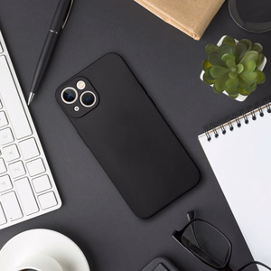 Mīksts viedtālruņa apvalks IPHONE 16 melns