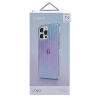 Uniq Coehl Linear viedtālruņa apvalks iPhone 13 Pro / iPhone 13 - rozā un zila