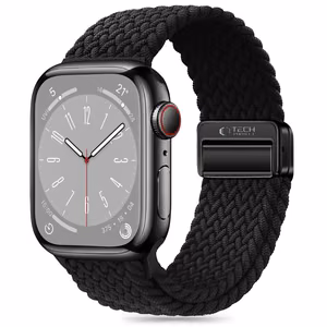 Ремешок Tech-Protect Nylonmag для Apple Watch 4 / 5 / 6 / 7 / 8 / 9 / SE (38 / 40 / 41 mm) — черный