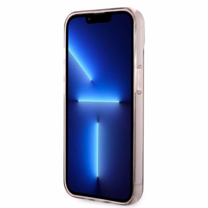 Karl Lagerfeld KLHCP14MHNCHTCP iPhone 14 Plus 6.7" rozā/rozā cietais viedtālruņa apvalks Ikonik Choupette