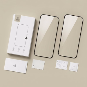 Tech-Protect Glass Fit+ 2 rūdītu aizsargstiklu komplekts modelim Xiaomi Redmi 17 4G / 5G – melns