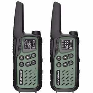 Baofeng BF-T25E rāciju komplekts, 2 gab., zaļas