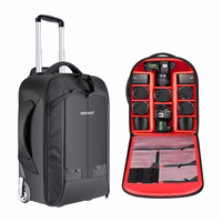 Neewer NW3300 kameras mugursoma (sarkana)