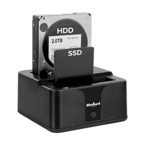 Rebel USB 3.0 dokstacija HDD/SSD diskiem