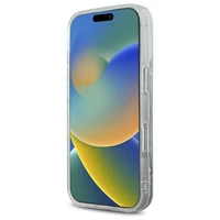 Karl Lagerfeld šķidro spīdumu Karl Head magnētiskais viedtālruņa apvalks iPhone 16 Pro - caurspīdīgs