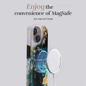 MIO Green Marble Magsafe maciņš iPhone 17