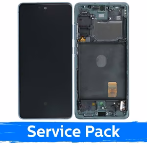 LCD дисплей для Samsung G780 S20 FE (G781 S20 FE 5G) с рамкой Cloud Mint Green (Service Pack)