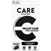 CARE by PanzerGlass Wallet Case M. Kickstand for Samsung Galaxy M17 5G / A17 / A17 5G - Black