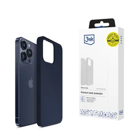3mk Silikona apvalks iPhone 15 Pro Max - tumši zils