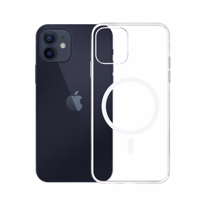 3mk caurspīdīgs magnētiskais viedtālruņa apvalks Apple iPhone 12/12 Pro